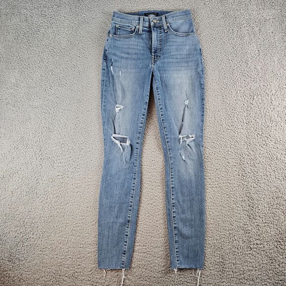 Lucky Brand Denim - Lucky Brand Jeans Womens 26x29‎ Blue Bridgette High Rise Skinny Denim Light Wash